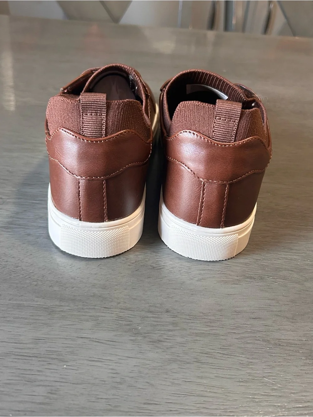 Deer Stags Dawson Jr Boys Brown Fashion Sneakers Size 5M NWT